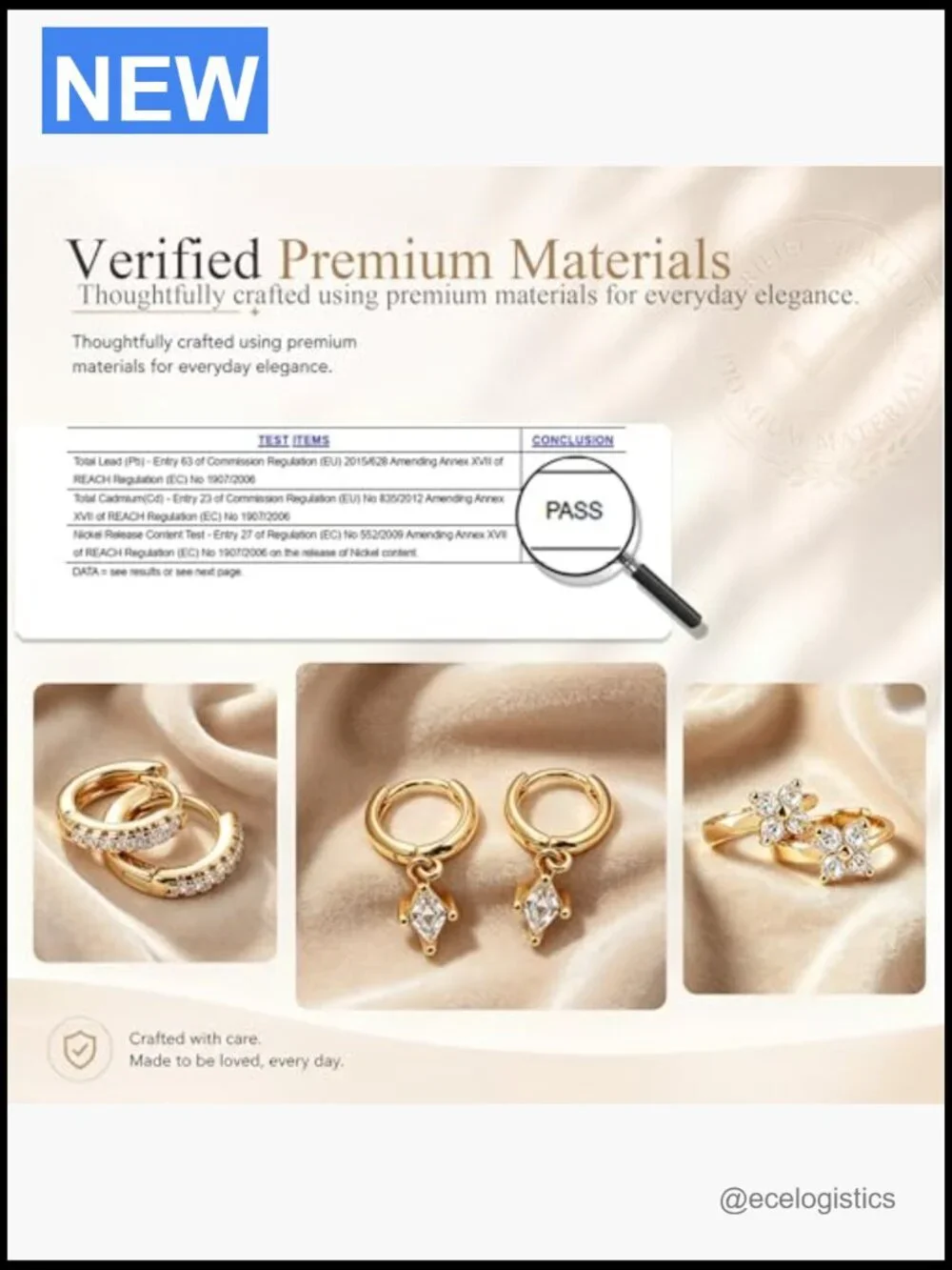 12 Pairs 14K Gold Plated Chunky Hoop Earrings Set Hypoallergenic Lightweight